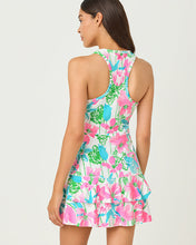 Load image into Gallery viewer, UPF 50+ Luxletic Lunan Active Dress -  Resort White Viney Liney
