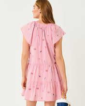 Load image into Gallery viewer, Norella Dress - Paradise Punch Its A 250th Celebration Stripe
