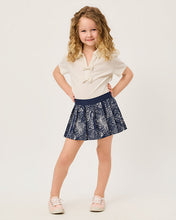 Load image into Gallery viewer, Girls Mini Frida Sleeved Polo - Coconut

