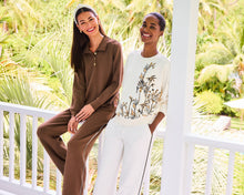 Load image into Gallery viewer, UPF 50+ Cowie Pullover - Heathered Coconut
