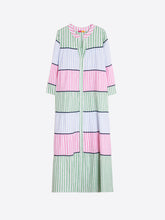 Load image into Gallery viewer, Multicolored Striped Long Dress - Vilagallo

