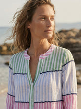 Load image into Gallery viewer, Multicolored Striped Long Dress - Vilagallo
