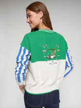Load image into Gallery viewer, Embroidered Golf Jersey Sweater Let's Par Tee  - Vilagallo
