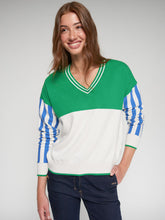 Load image into Gallery viewer, Embroidered Golf Jersey Sweater Let's Par Tee  - Vilagallo
