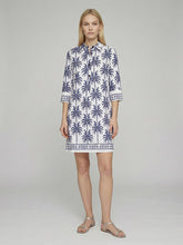 Load image into Gallery viewer, White Dress with Toucans and Palm Trees  - Vilagallo
