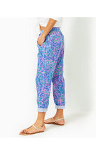 Load image into Gallery viewer, 31&quot; Taron Mid-Rise Linen Pant - Lilac Rose We Mermaid It
