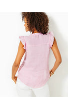 Load image into Gallery viewer, Briette Button Down Top - Urchin Pink
