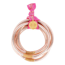 Load image into Gallery viewer, CHAMPAGNE ALL WEATHER BANGLES® (AWB®) - SERENITY PRAYER
