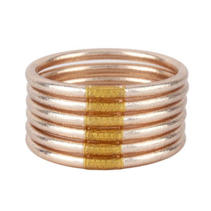 CHAMPAGNE ALL WEATHER BANGLES® (AWB®) - SERENITY PRAYER