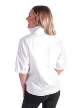 Load image into Gallery viewer, Poppy Top - White Cotton Poplin
