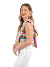 Load image into Gallery viewer, Ruby Ruffle Tank - Magnolia
