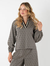 Load image into Gallery viewer, Lolli Top - Black Tonal Monogram
