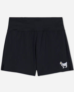 Women's Woven Shorts - Black