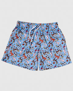 Sports AOP Mesh Shorts - Toddler