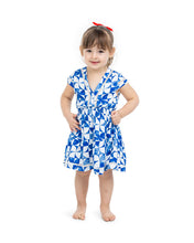 Load image into Gallery viewer, Girls - The Greece Smocked Waist Sun Dress by Kenny Flowers
