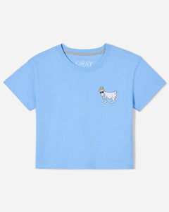 OG Women's Crop Top - Carolina Blue