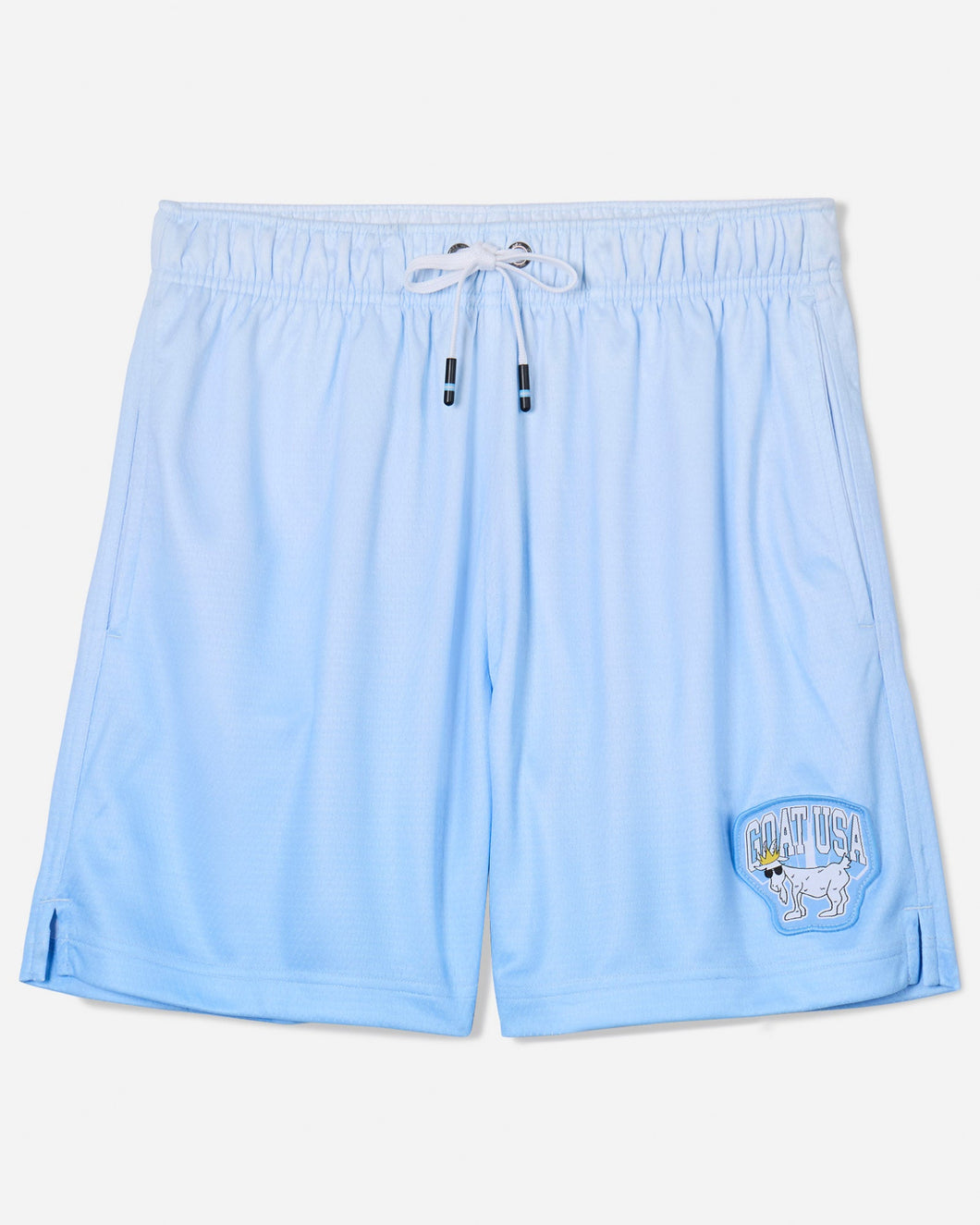 Ombre Mesh Shorts - Carolina Blue