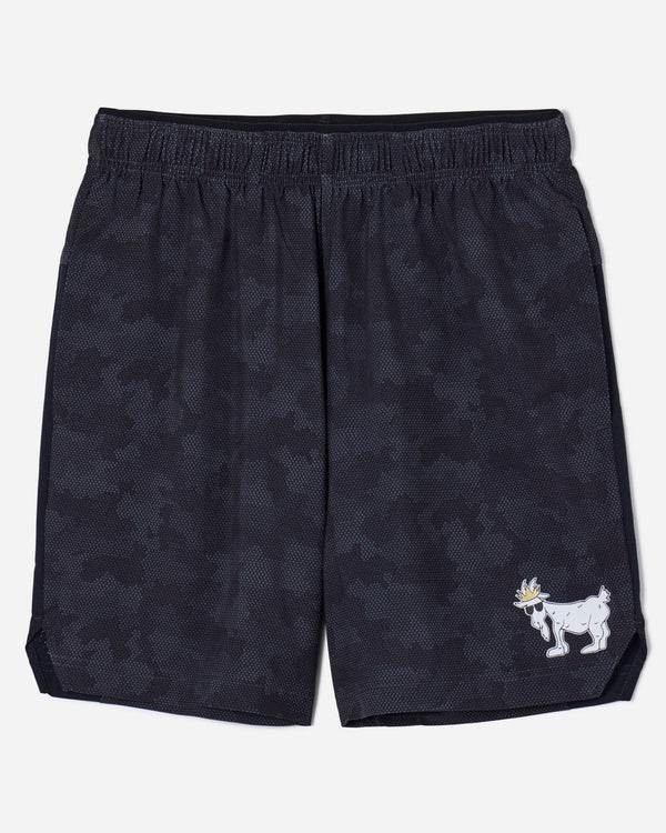 Men's Camo Athletic Shorts - Black