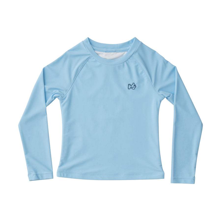 Reef Rashguard Swim Shirt - Solid Clear Sky Blue