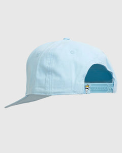 Signature Flat Brim Snapback - Carolina Blue