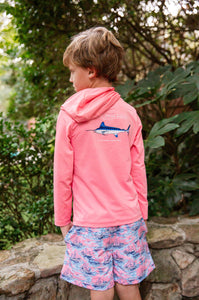 Boogie Board Swim Trunk - Shrimp Boat Print