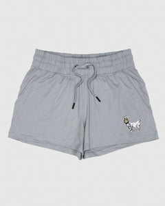 Women's Relaxed Shorts - Gray