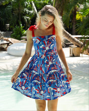 Load image into Gallery viewer, The Americana Mini Resort Dress by Kenny Flowers
