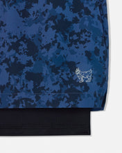 Load image into Gallery viewer, Boys' Lined Athletic Shorts- Navy Camo - GOAT
