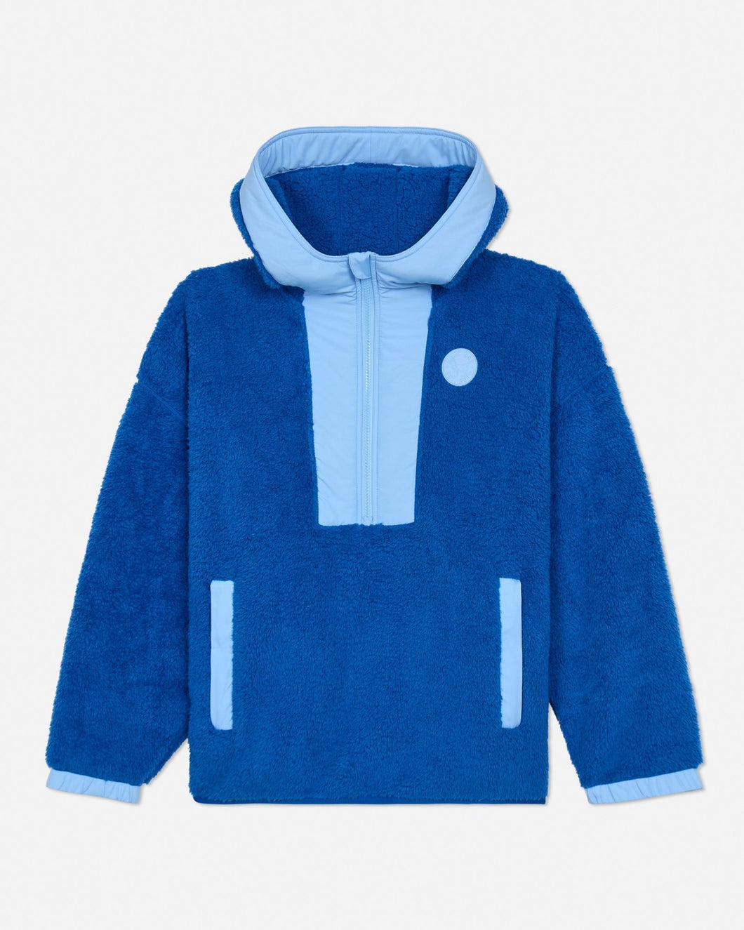Girls' & Womens' Patch Hooded Sherpa