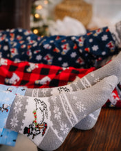 Load image into Gallery viewer, Holiday Fuzzy Socks
