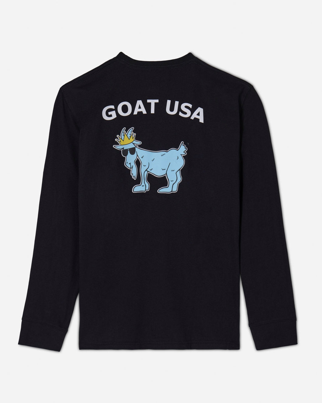 Kids' Big GOAT Long Sleeve T-Shirt - Black