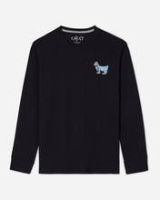 Load image into Gallery viewer, Kids&#39; Big GOAT Long Sleeve T-Shirt - Black
