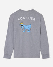 Load image into Gallery viewer, Kids&#39; Big GOAT Long Sleeve T-Shirt - Gray

