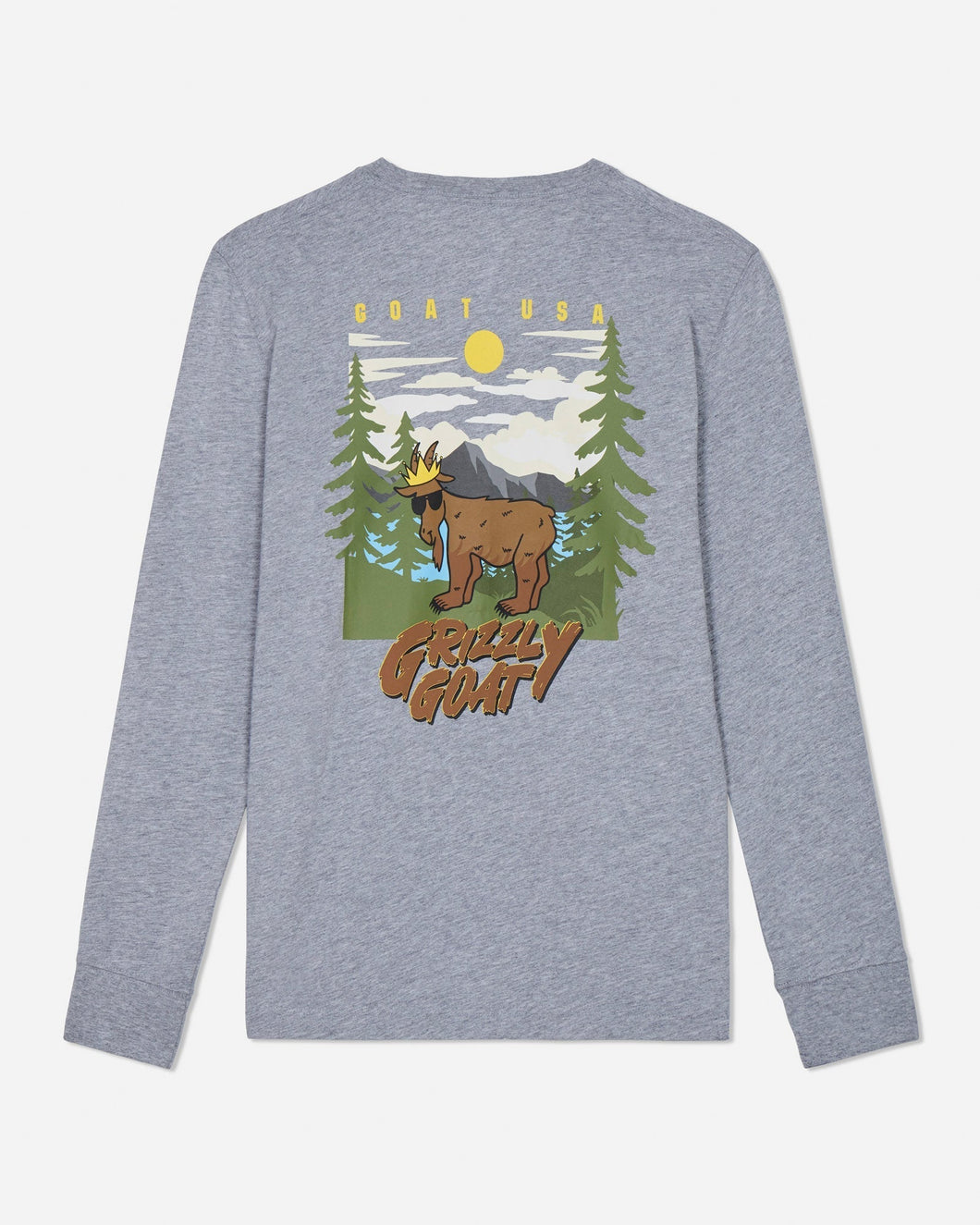Kids' Grizzly GOAT Long Sleeve T-Shirt