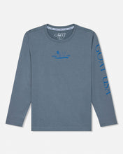 Load image into Gallery viewer, Kids' Surf UV Protective Long Sleeve T-Shirt - Gray - GOAT
