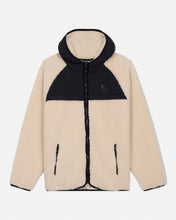 Load image into Gallery viewer, Kids' &amp; Mens' Zip-Up Hooded Sherpa - Sandshell
