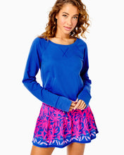 Load image into Gallery viewer, UPF 50+ Luxletic Emmaline Pullover - Borealis Blue
