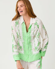 Load image into Gallery viewer, Koko Button Down Top - Resort White Ship to Shore Engineered
