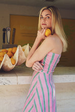 Load image into Gallery viewer, The Gloria Dress - Garden Party Stripe
