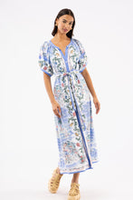 Load image into Gallery viewer, The Grenadine Dress - Sea Mural

