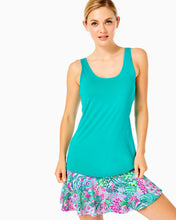 Load image into Gallery viewer, UPF 50+ Luxletic Sunray Bra Tank Top - Water Lilly Green
