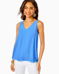 Florin Reversible Top - Boca Blue