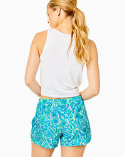 Load image into Gallery viewer, Luxletic 4&quot; Ocean Trail Short - Surf Blue Coral Of The Story
