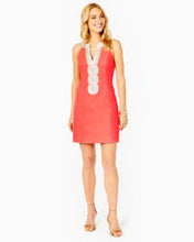 Load image into Gallery viewer, Valli Shift Dress - Cayenne Coral

