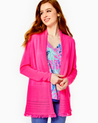 Noble Cardigan - Pink Isle