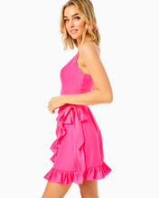 Load image into Gallery viewer, Alisa Wrap Dress - Aura Pink
