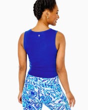 Load image into Gallery viewer, Luxletic Greer Tank Top - Blue Grotto
