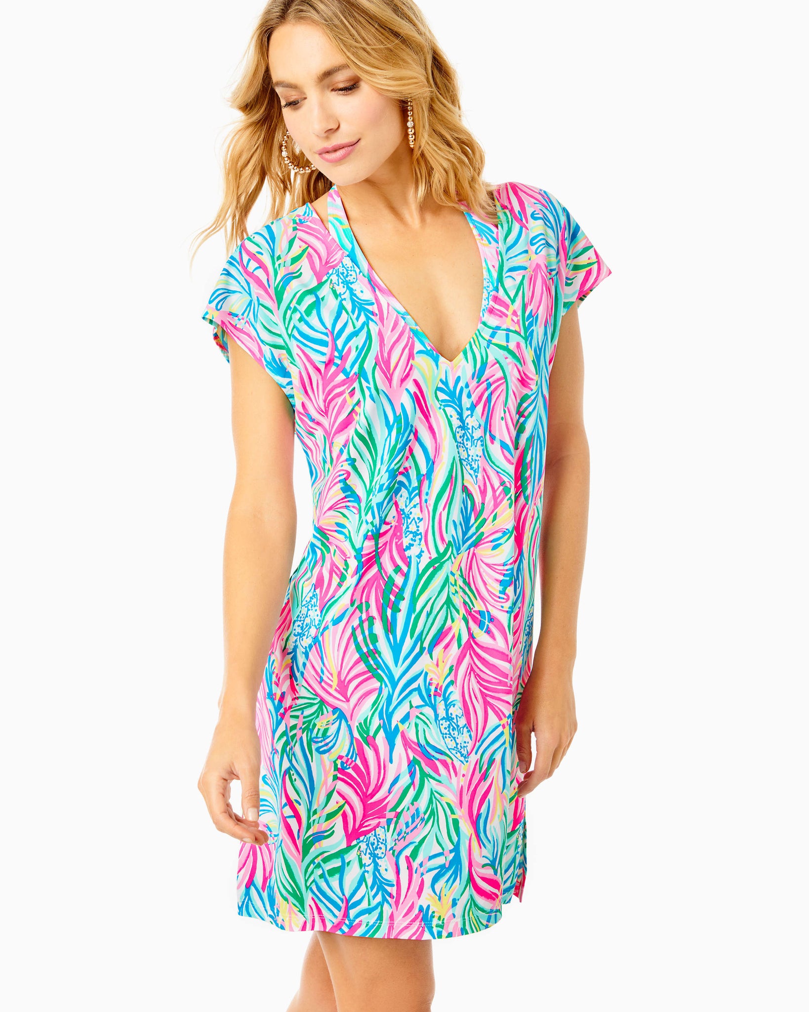 Talli Cover-Up - Multi Sea Turtle Soiree – The Islands - A Lilly ...