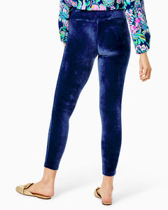 Myria Velour Legging - High Tide Navy – The Islands - A Lilly Pulitzer  Signature Store