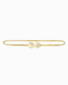 Shelly Bay Belt Gold Metallic – The Islands - A Lilly Pulitzer